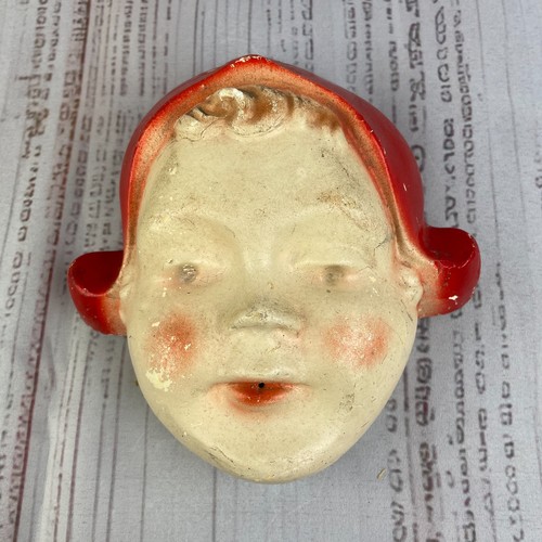 Vintage dutch chalkware - vintage, girl