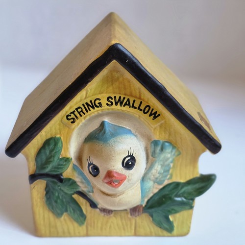 Vtg1950s string swallow - string,