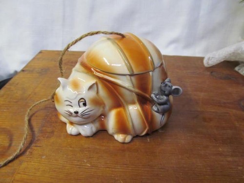 Vintage cat mouse - vintage,