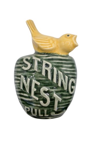Vintage ceramic string nest - vintage,