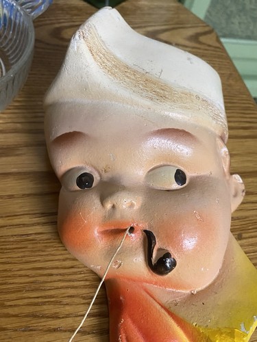 Vintage chalkware wall - vintage, hanging